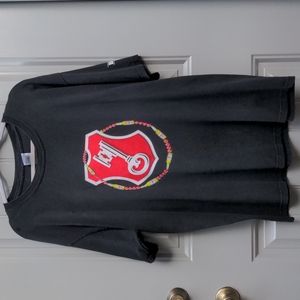 Vintage Promo Beck's Beer T-Shirt 👕 XL Mardi Gras Beads